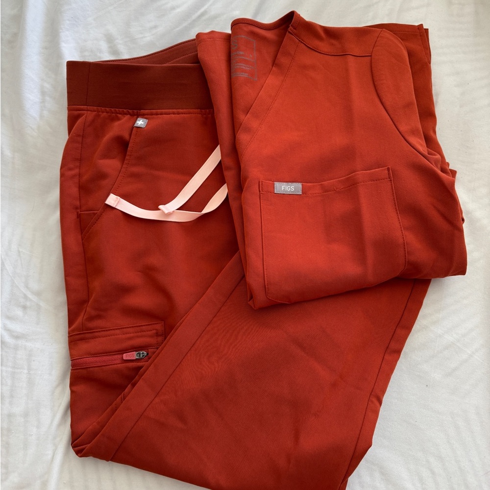 Figs auburn color scrubs!